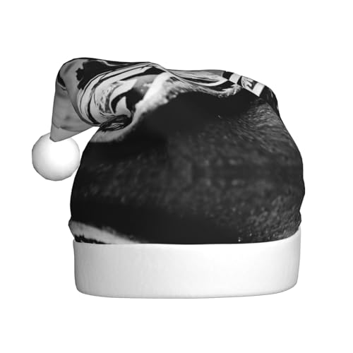 MLTRFGJ Skate Boards bedruckte Weihnachtsmützen für Erwachsene, festliches Partyzubehör für Weihnachten und Neujahr von MLTRFGJ
