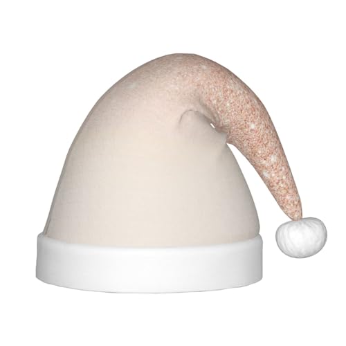 MLTRFGJ Weihnachtsmütze für Kinder, rotgoldener Kunstglitzer, geeignet für Urlaub und Party-Dekoration MLTRFGJ Weihnachtsmütze für Kinder, rotgoldener Kunstglitzer, geeignet für Urlaub und Party-Dekoration von MLTRFGJ