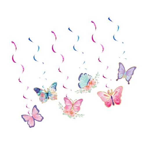 1 Set Butterfly Birthday Party Supplies Paper Decorations For Kids Parties School Event Decorating von MLWSKERTY