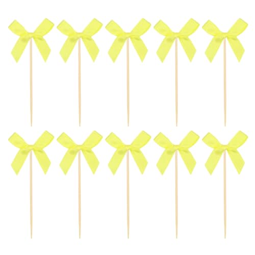 10 Stück raffinierte Bowknot Cupcake-Einsätze, perfekte Dekorationen für Geburtstage, zum Thema Romantik, Brautduschen 10 Stück raffinierte Bowknot Cupcake-Einsätze, perfekte Dekorationen für Geburtstage, zum Thema Romantik, Brautduschen von MLWSKERTY