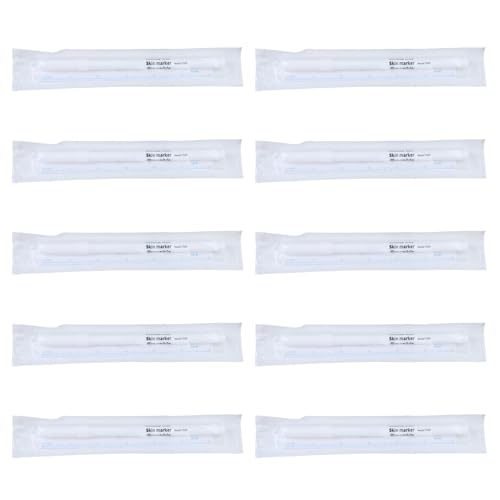 10x Hautmarker Stift Weißer Marker Stift Hautmarker Positionierung Stift Augenbrauen Werkzeug Chirurgische Hautmarker Für Schönheitssalons 10x Hautmarker Stift Weißer Marker Stift Hautmarker Positionierung Stift Augenbrauen Werkzeug Chirurgische Hautmarker Für Schönheitssalons von MLWSKERTY