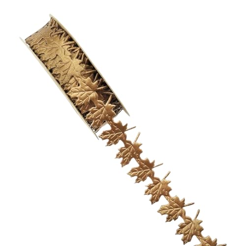 3 Rollen Blätter, Herbstbänder, Bänder für Bastelarbeiten, für Blumensträuße, Dekorationen von MLWSKERTY