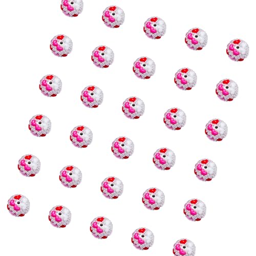 30pcs Creative Heart Perlen Für Handwerk Geschenke Und Besondere Anlässe In Verschiedenen Farben Die Ihren Stilen Entsprechen von MLWSKERTY
