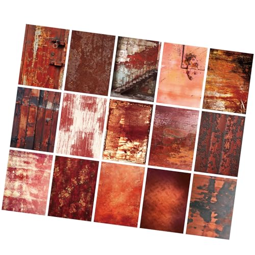 30pcs Retro Scrapbooking Dekoratives Papier Antiquitäten Texturpapier Hintergrunddekoration Für Journal Foto Album Hintergrund Dekorativ von MLWSKERTY