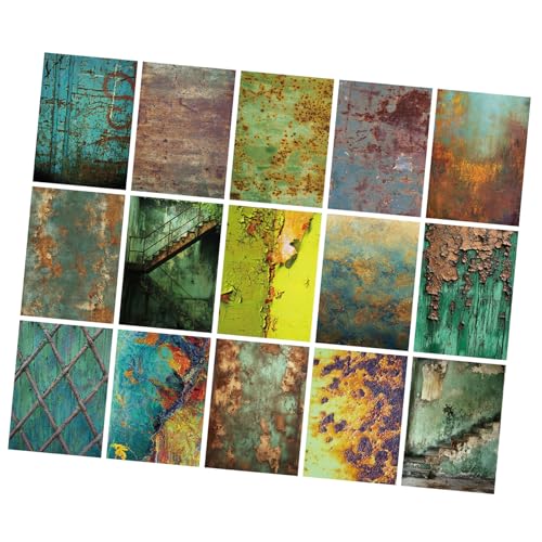 30pcs Retro Scrapbooking Dekoratives Papier Antiquitäten Texturpapier Hintergrunddekoration Für Journal Foto Album Hintergrund Dekorativ von MLWSKERTY