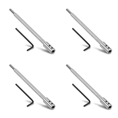 4 Stück Erweiterungs-Bits, präzise Bohrer-Sets mit Schraubenschlüssel für Bohrer, kompatibel mit Standard-Bohren 4 Stück Erweiterungs-Bits, präzise Bohrer-Sets mit Schraubenschlüssel für Bohrer, kompatibel mit Standard-Bohren von MLWSKERTY