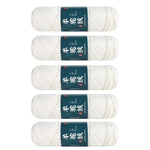 5 Stück Wolle aus Wolle, 100 g/Rolle 5 Stück Wolle aus Wolle, 100 g/Rolle von MLWSKERTY