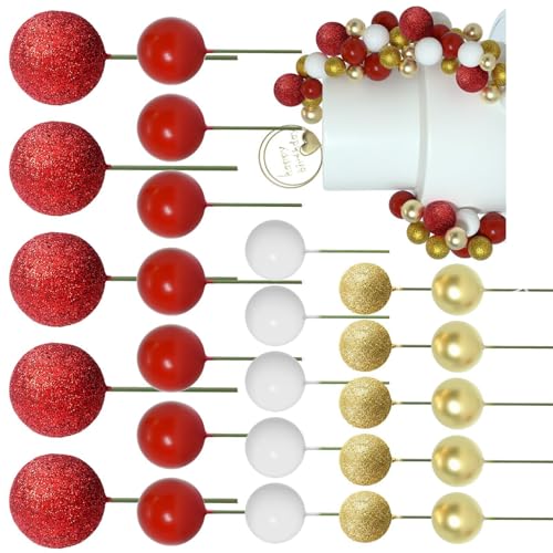 50 Stück Kuchendekoration, rund, Topper, Festival, Kuchen, Zubehör, für Torten, Orden, geeignet für Partys 50 Stück Kuchendekoration, rund, Topper, Festival, Kuchen, Zubehör, für Torten, Orden, geeignet für Partys von MLWSKERTY