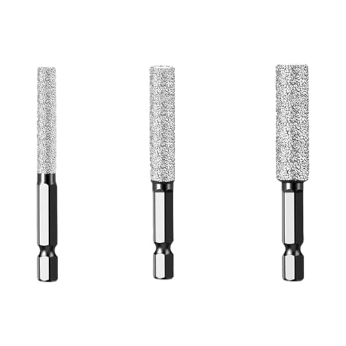 6 – 12 mm Sechskantschaft, Trockenfliese, Keramik, Diamanten, Drift Bit, Granit, glasiert, Bohrloch für Bohrungen 6 – 12 mm Sechskantschaft, Trockenfliese, Keramik, Diamanten, Drift Bit, Granit, glasiert, Bohrloch für Bohrungen von MLWSKERTY