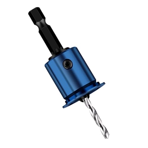 8mm Schaftbohrmaschine Bit Cores Countersink Drills Router Bit Holzbearbeitungswerkzeug Mit Sechskantschlüssel Holzbearbeitungswerkzeug von MLWSKERTY