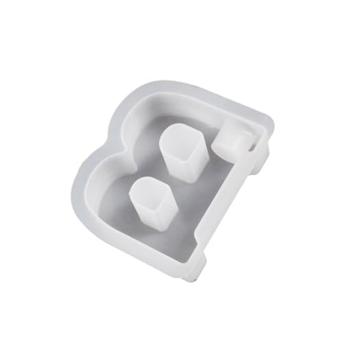 Candlestick Silicon Schimmel Kerze Ständer Schimmelbuchstabe Buchstabe Form Wohndekoration Schimmel von MLWSKERTY