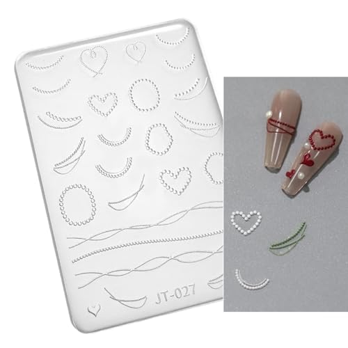 Cartoon Blumennägelkunstform Ohrringe Silikonform Schmuck Gusswerkzeug UV Epoxy Harzformen Für Manicuristen Professioneller Nagelform von MLWSKERTY