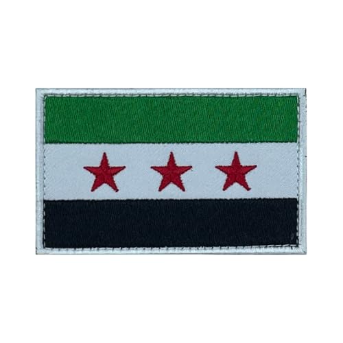 Detaillierte Stickerei Syrische Neue Flaggen Patches Syrische Flaggen Abzeichen Für Fans Und Outdoor Abenteuer Mit Der Gibing Detaillierte Stickerei Syrische Neue Flaggen Patches Syrische Flaggen Abzeichen Für Fans Und Outdoor Abenteuer Mit Der Gibing von MLWSKERTY