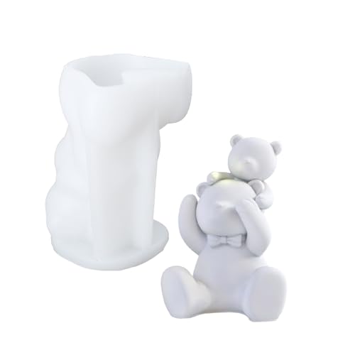 Flexible Silikonform Home Dekoration Für Schöne Bären Gips Und Harzfiguren Für Alle Altersgruppen Verwenden Silikonform von MLWSKERTY