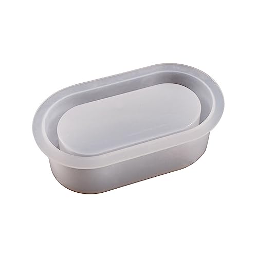 Hausgemachter Sukkulenten Pflanzentopf Silikonform Pflanzer Mode Oval Form Schmuck Lagerbehälter Craft Silikonform Für Saftigen Topf von MLWSKERTY