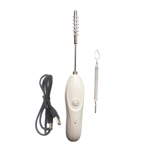 Hocheffizienz 1200 MAh Batterie Obst Und Corer Elektrische Fischereiskala Reiniger Wasserdicht Rotierender Camping Picknicks Corer von MLWSKERTY