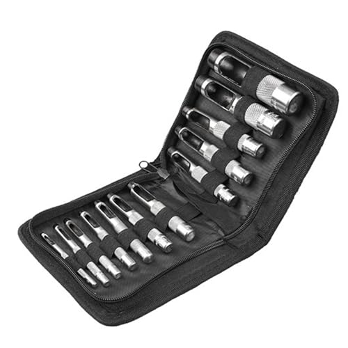 Holon 12/15 Stück/Set mit Löchern aus Leder, multifunktional, Loch aus Leder, 3 mm-25 mm Holon 12/15 Stück/Set mit Löchern aus Leder, multifunktional, Loch aus Leder, 3 mm-25 mm von MLWSKERTY