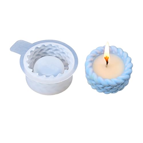 Kreatives Rund/herzgemusterte Silikonform Machen Miniaturblütenblüten Schimmel Für Home Gartengeschenke Rund Saftige Pflanzer Silikonform von MLWSKERTY
