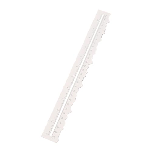 Lineal zum Reißen von Papier mit Lineal, 30,5 cm (12 Zoll), für Karten, Prägung, Stanzschablonen von MLWSKERTY