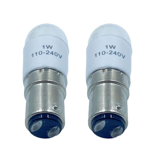 MLWSKERTY 2pcs Kleine Pygmy Glühbirnen Kleine Schraublampe Ersatz 1W LED Glühbirne Schneller Austausch Für Nähmaschinen von MLWSKERTY