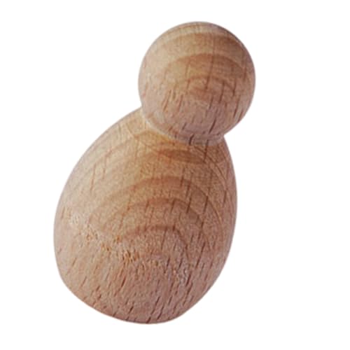 MLWSKERTY Figuren aus Holz für Malerei, Handwerk, Weihnachtsbaum, Figur, Schneemann, Ornament, Puppen aus Holz, unvollendet von MLWSKERTY
