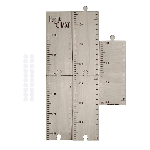 MLWSKERTY Holz-Lineal, Wachstumstabelle für Kinderzimmer, Wanddekoration, Baby-Wachstums-Messlatte, Höhenmesser, Messgerät 60–210 cm MLWSKERTY Holz-Lineal, Wachstumstabelle für Kinderzimmer, Wanddekoration, Baby-Wachstums-Messlatte, Höhenmesser, Messgerät 60–210 cm von MLWSKERTY