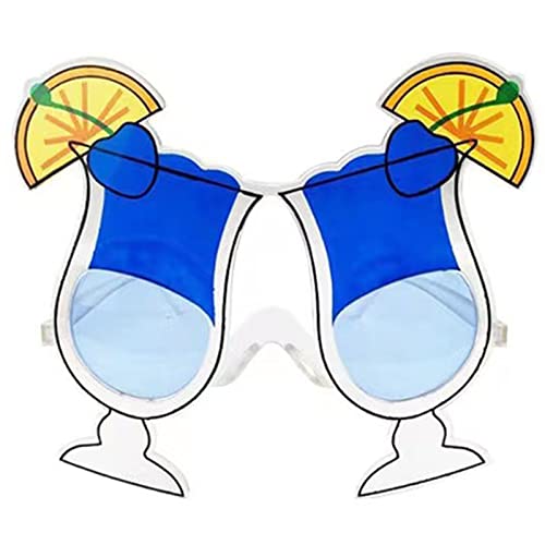 MLWSKERTY Party Sonnenbrille Lustige Hawaiianische Brille Photo Requisite Favor Strandversorgung Dekorationen Hawaiian Sonnenbrille Erwachsener Favor Für Teenagsvorräte Und von MLWSKERTY