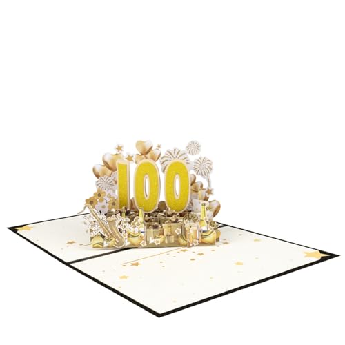 MLWSKERTY Raffinierte 3D Popup Karte Spezialveranstaltung 3D Grußkarte Mit Nummer Für Hochzeitstagsfeier von MLWSKERTY
