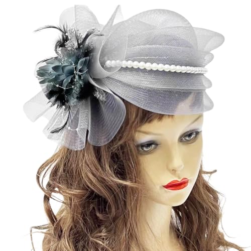 MLWSKERTY Zarte mittelalterliche Perlen Garn Haarreifen Niedlich Halloween Cosplay Haarband Mittelalter Party Kostüm Stirnband für Frauen von MLWSKERTY