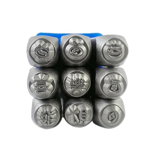 Metallstempel mit Buchstaben, Motiven, Lederschmuck, Gold, Silber, Holzmarken, Handwerk, Dichtungen aus Stahl Metallstempel mit Buchstaben, Motiven, Lederschmuck, Gold, Silber, Holzmarken, Handwerk, Dichtungen aus Stahl von MLWSKERTY