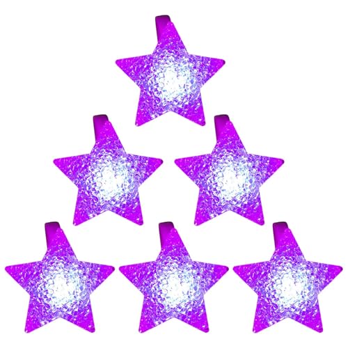 Packung Mit 6 Leuchtenden Armbändern Lustige Lichtgerichte Helle LED Leuchtende Armbänder Mit Stern Für Kinder Und Erwachsene Party Spaß Mehrere Farb LED Bands Packung Mit 6 Leuchtenden Armbändern Lustige Lichtgerichte Helle LED Leuchtende Armbänder Mit Stern Für Kinder Und Erwachsene Party Spaß Mehrere Farb LED Bands von MLWSKERTY