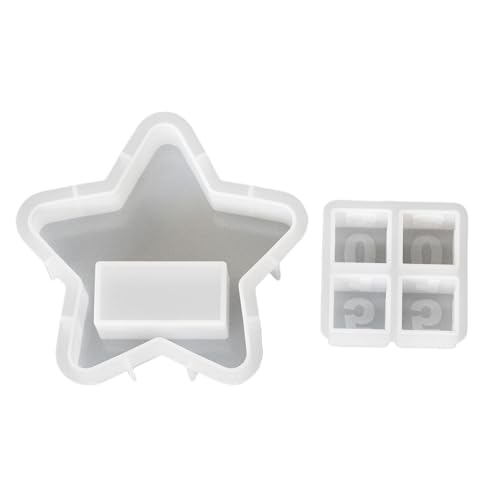 Praktische Robuste Silikonhandwerksformen Zubehör Für Countdown Kerzenhalter Easy Release Daily Decoration Creative Advent Countdown von MLWSKERTY