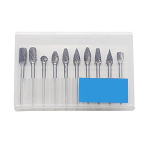 Set mit 10 Präzisionsstahlen, legierte Bits, zum Zerkleinern von rotierenden Terrinen mit Doppelrillen für Metallgravur, Schimmelbehandlung Set mit 10 Präzisionsstahlen, legierte Bits, zum Zerkleinern von rotierenden Terrinen mit Doppelrillen für Metallgravur, Schimmelbehandlung von MLWSKERTY