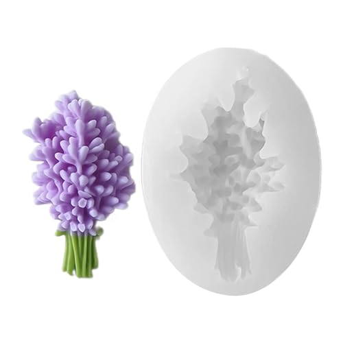 Silikon Lavendel Duftende Anhängerform Einzigartig Gestaltete Lavendel Duft Ornamentform Flexible Anhänger Silikonformen von MLWSKERTY
