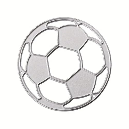 Soccer-Vorlagen aus Metall, Modell aus Karbonstahl, für Kartenherstellung, Verpackung von Scrapbooking Soccer-Vorlagen aus Metall, Modell aus Karbonstahl, für Kartenherstellung, Verpackung von Scrapbooking von MLWSKERTY