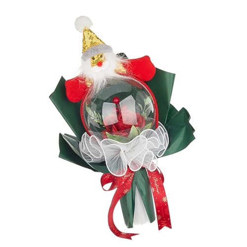 Transparente Luftballons, handgefertigt, Blumenstrauß, Dekoration, Weihnachten, für Frauen, festliches Zubehör Transparente Luftballons, handgefertigt, Blumenstrauß, Dekoration, Weihnachten, für Frauen, festliches Zubehör von MLWSKERTY