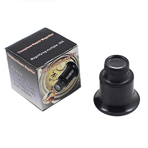 Vergrößerungen Glas 20x Eye Loupe Professionelle Uhrenreparaturwerkzeuge Vergrößerung Für Schmuck Diamanten Münzsammlung Uhren Augen Lupe Lupe Vergrößerungen Glas 20x Eye Loupe Professionelle Uhrenreparaturwerkzeuge Vergrößerung Für Schmuck Diamanten Münzsammlung Uhren Augen Lupe Lupe von MLWSKERTY