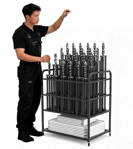 MLYAYE Tragbarer Roll-Hintergrundpapierrollenhalter, Aufbewahrungsregal für Fotostudio-Hintergrundplattenausrüstung von MLYAYE