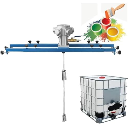 MLYYYDSS IBC-Luftrührwerk, pneumatischer Mischer, Farbrührmaschine, klappbarer Propeller, Air-Mix-Clip-Farbmischer, Pigment-Luftmischmischer mit Stützaufhängung, für Tintenlöser-Rührwerk 3cylinders von MLYYYDSS