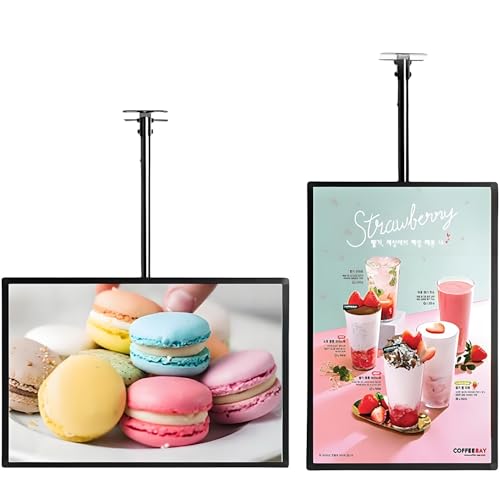 MLYYYDSS LED-Leuchtkasten, wandmontierter Werbedisplayrahmen, schlanker LED-Leuchtkasten mit Schnapprahmen, ultraschlanke beleuchtete Menütafel aus gehärtetem Glas für Restaurants 50×100cm MLYYYDSS LED-Leuchtkasten, wandmontierter Werbedisplayrahmen, schlanker LED-Leuchtkasten mit Schnapprahmen, ultraschlanke beleuchtete Menütafel aus gehärtetem Glas für Restaurants 50×100cm von MLYYYDSS