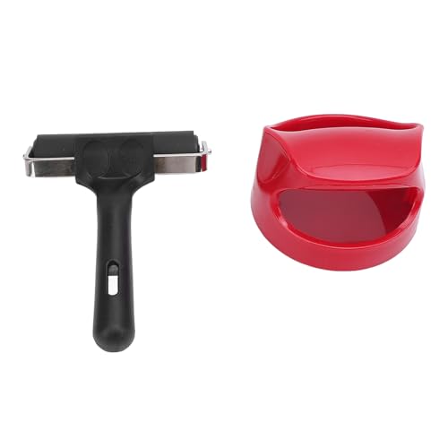 Drucken Roller Metallstruktur Kunststoff Griff Gummi -Brayer Roller Crafting Inking Stamping Scrapbooking Art Craft Tool von MMABEUTF