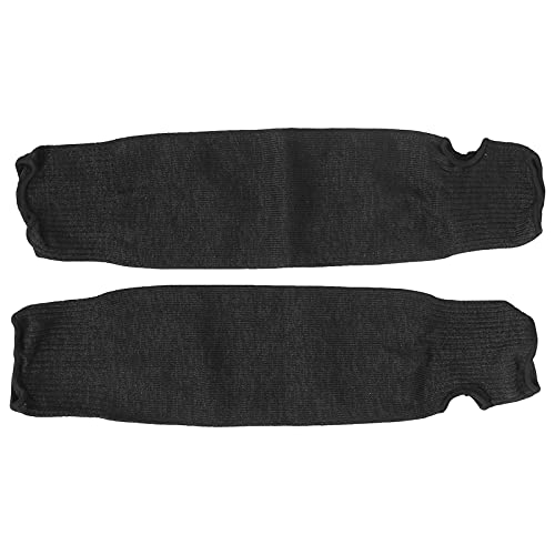 MMABEUTF Für Schnitt - für Armschutzhülsen - Level 5 Cut resistant, mit Daumenloch, schwarz (Xl) von MMABEUTF