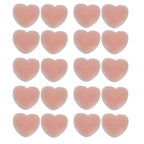MMABEUTF Für Selbstklebstoff, für Nackt, für Silikon, 10 Paarnippelabdeckungen, weiche Aufkleber, trägerlose Paste MMABEUTF Für Selbstklebstoff, für Nackt, für Silikon, 10 Paarnippelabdeckungen, weiche Aufkleber, trägerlose Paste von MMABEUTF