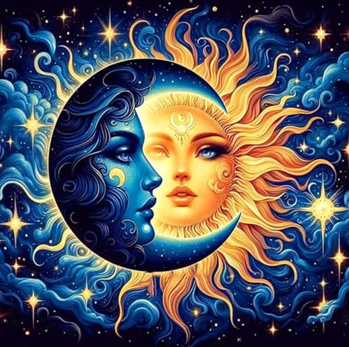 MMAHD Diamond Painting Kit, Sonnenszene, 30,5 x 30,5 cm Vollbohrer, Diamantkunst, 5D DIY Bastelset mit Werkzeugen MMAHD Diamond Painting Kit, Sonnenszene, 30,5 x 30,5 cm Vollbohrer, Diamantkunst, 5D DIY Bastelset mit Werkzeugen von MMAHD