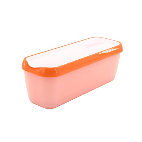 MMSKY Wiederverwendbare Eiscreme-Behälter für hausgemachte Eiscreme-Sorbets, Joghurt oder Gelatos, stapelbare Aufbewahrungsbehälter MMSKY Wiederverwendbare Eiscreme-Behälter für hausgemachte Eiscreme-Sorbets, Joghurt oder Gelatos, stapelbare Aufbewahrungsbehälter von MMSKY