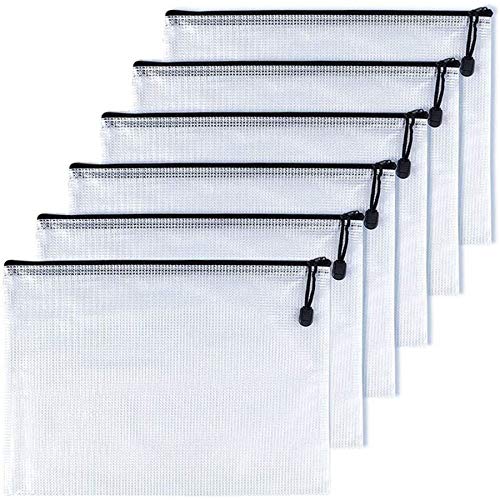 6er Ordner Geldbörse Pack PVC Zip-Dokument Dokumentendossier /PVC Schulbüro Magazin, Dokumentendatei Zippy Verschluss Ordnerhalter, Tasche Schwarz A6 6er Ordner Geldbörse Pack PVC Zip-Dokument Dokumentendossier /PVC Schulbüro Magazin, Dokumentendatei Zippy Verschluss Ordnerhalter, Tasche Schwarz A6 von MMY