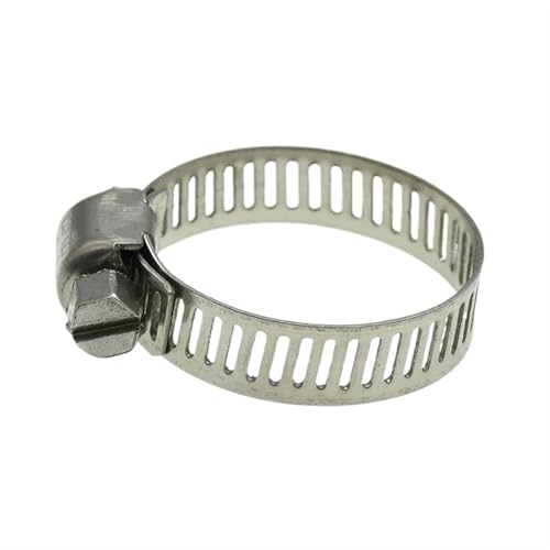 MMYUAK Schlauchklemme 2 stücke Edelstahl Schlauch Klemmen Wurm Stick Schlauch Klemme Kraftstoff Rohr Rohr Clips Wasser für Poolschlauch, Waschmaschine Schlauch(Dia.65-89mm) von MMYUAK