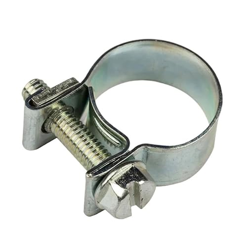 MMYUAK Schlauchklemme Edelstahl Schlauch Clip Mini Kraftstoff Linie Klemme Diesel Benzin Rohr Klemmen für Poolschlauch, Waschmaschine Schlauch(26-28mm 5Pcs) von MMYUAK