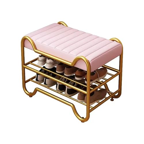 2-stufige Schuhspeicherorganisatorin, Lederpolsterschuhbank, Metal Modern Hurway Schuhbank, für Flur-Eingänge. 2-stufige Schuhspeicherorganisatorin, Lederpolsterschuhbank, Metal Modern Hurway Schuhbank, für Flur-Eingänge. von MNBVH