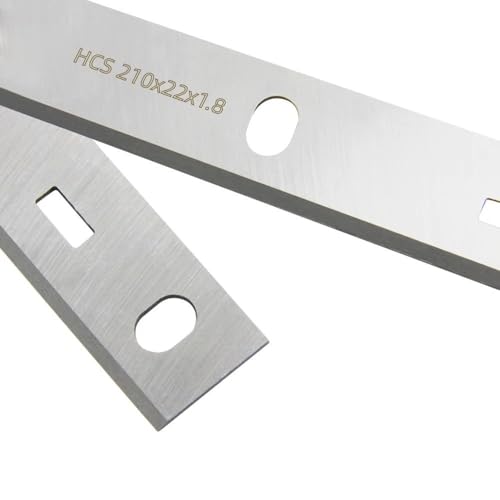 MNUPL 1 Paar 210 mm HCS Hobelmesser 210 x 22 x 1,8 mm Dicke Hobelmesser Ersatzteil for Elektrowerkzeuge Kity PT8500 Fox Scheppach Bernardo MNUPL 1 Paar 210 mm HCS Hobelmesser 210 x 22 x 1,8 mm Dicke Hobelmesser Ersatzteil for Elektrowerkzeuge Kity PT8500 Fox Scheppach Bernardo von MNUPL